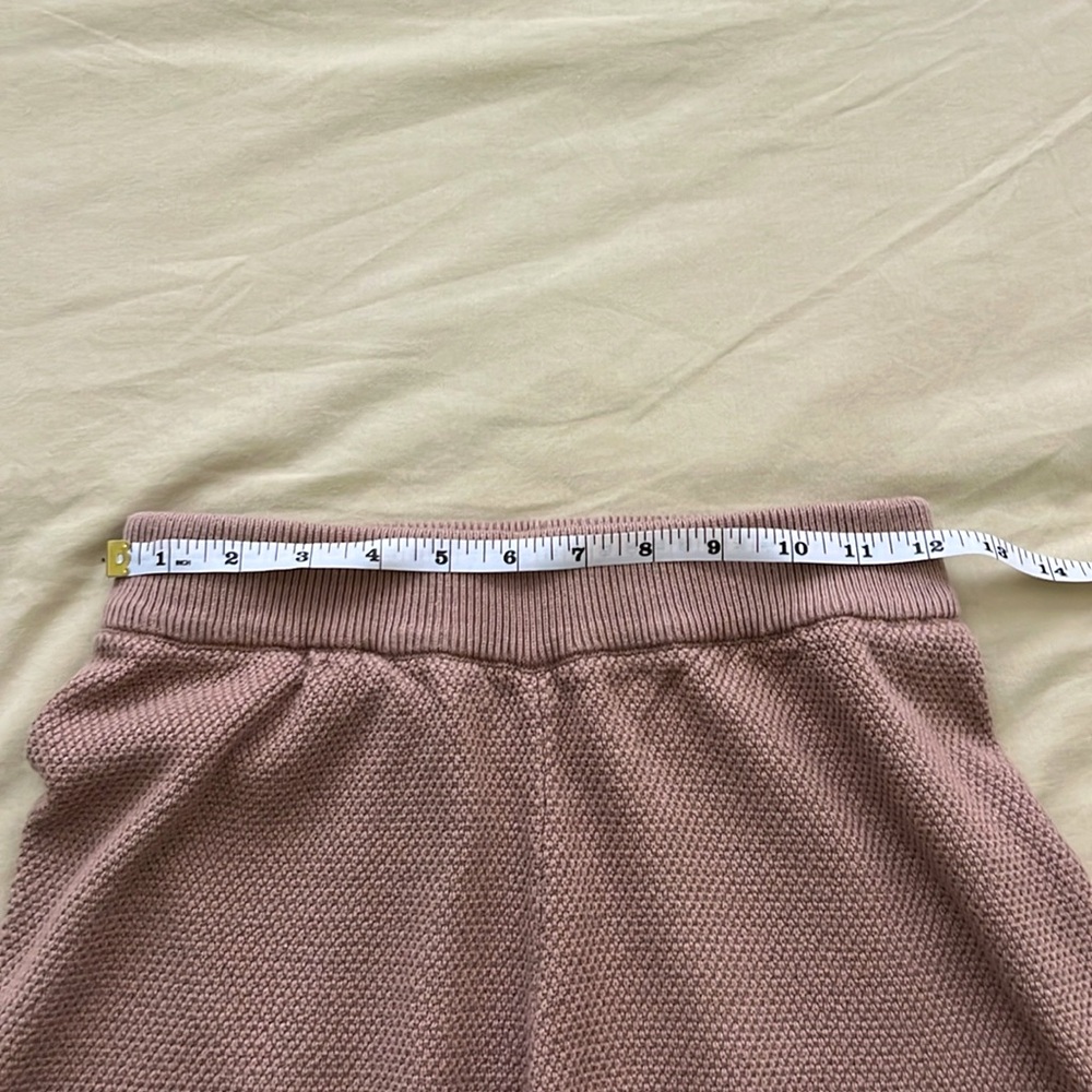Women's Tan Knit Lounge Set, Travel Set, Airport Matching Set - Picture 8 of 8